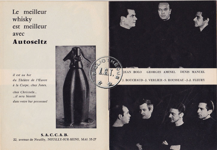 Les programmes de Théatre de l\